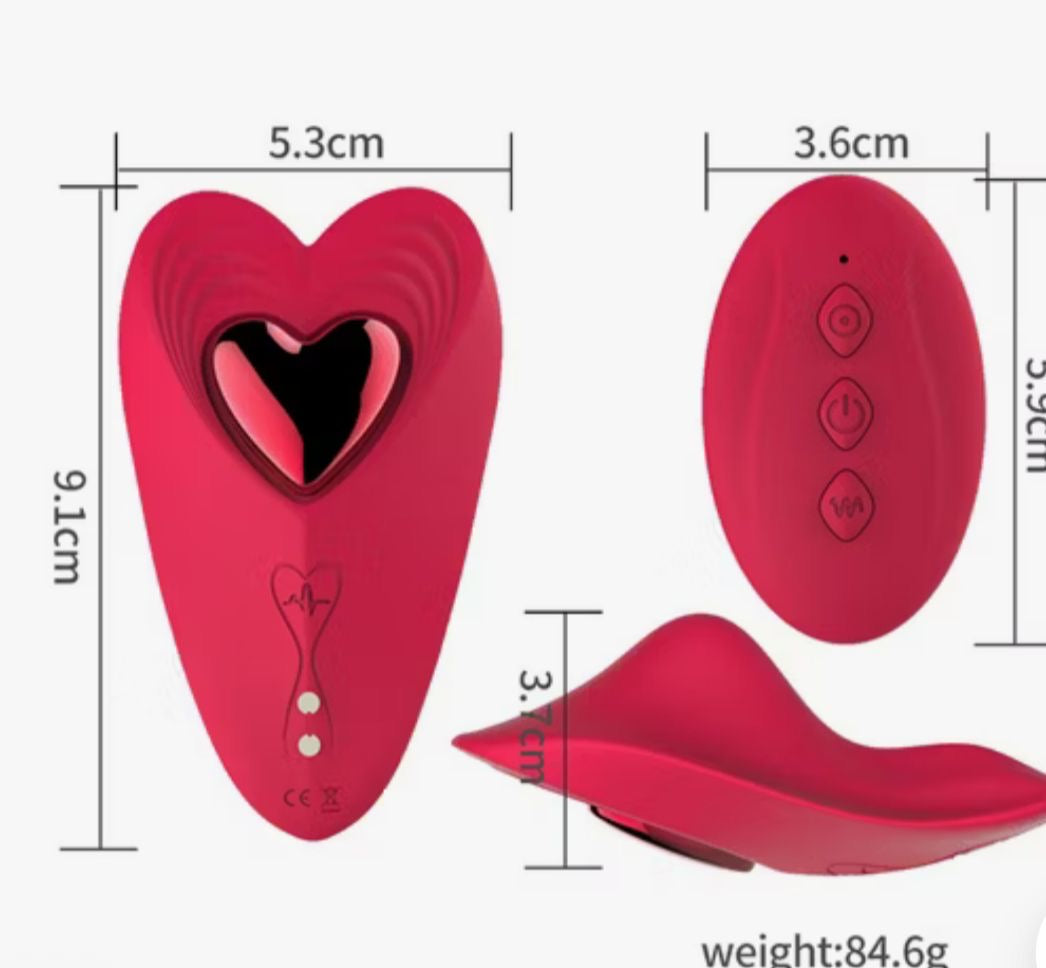 Vibrador wireless e também com ímã para calcinha