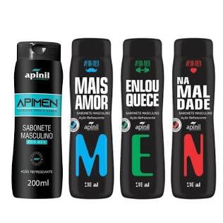 Sabonete líquido masculino apinil