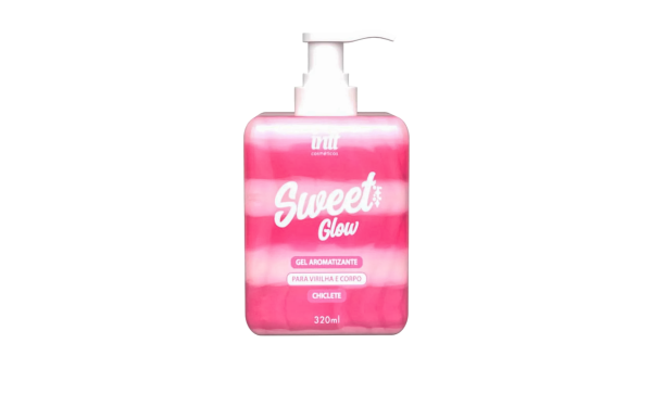 Sweet Glow Gel Aromatizante Hidratante Virilha e Corpo com Creme Intt 320 ml