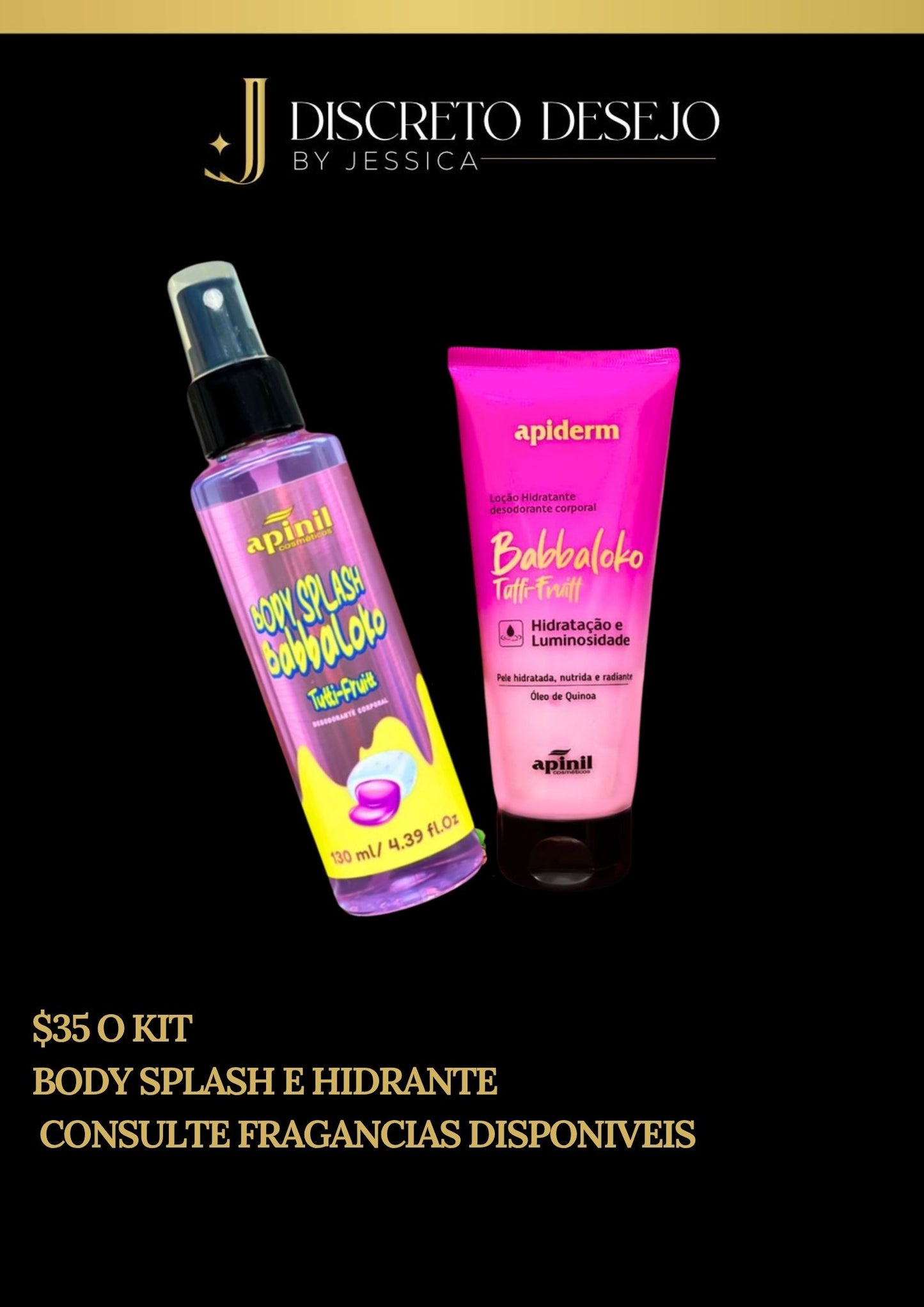Body Splash And Hidratante