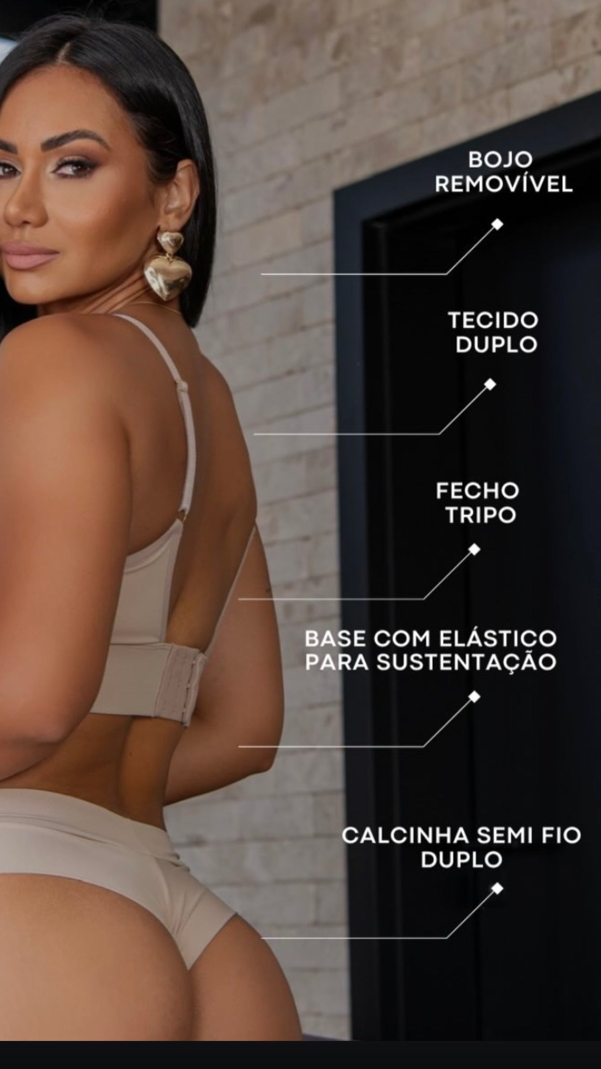 Conjunto Sutiã top