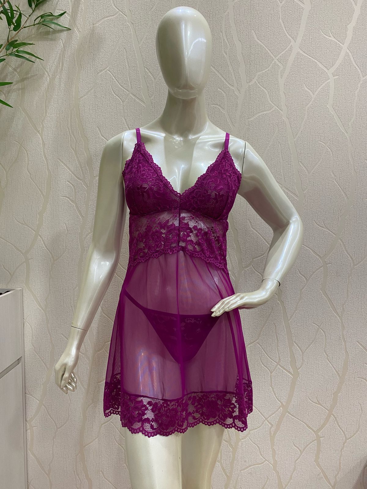 Camisola com calcinha