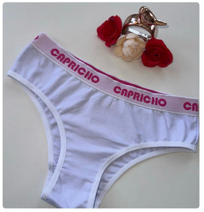 Calcinha pala média regular em algodão