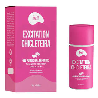 Intt Excitation Chicleteira - Gel Funcional Feminino 17g