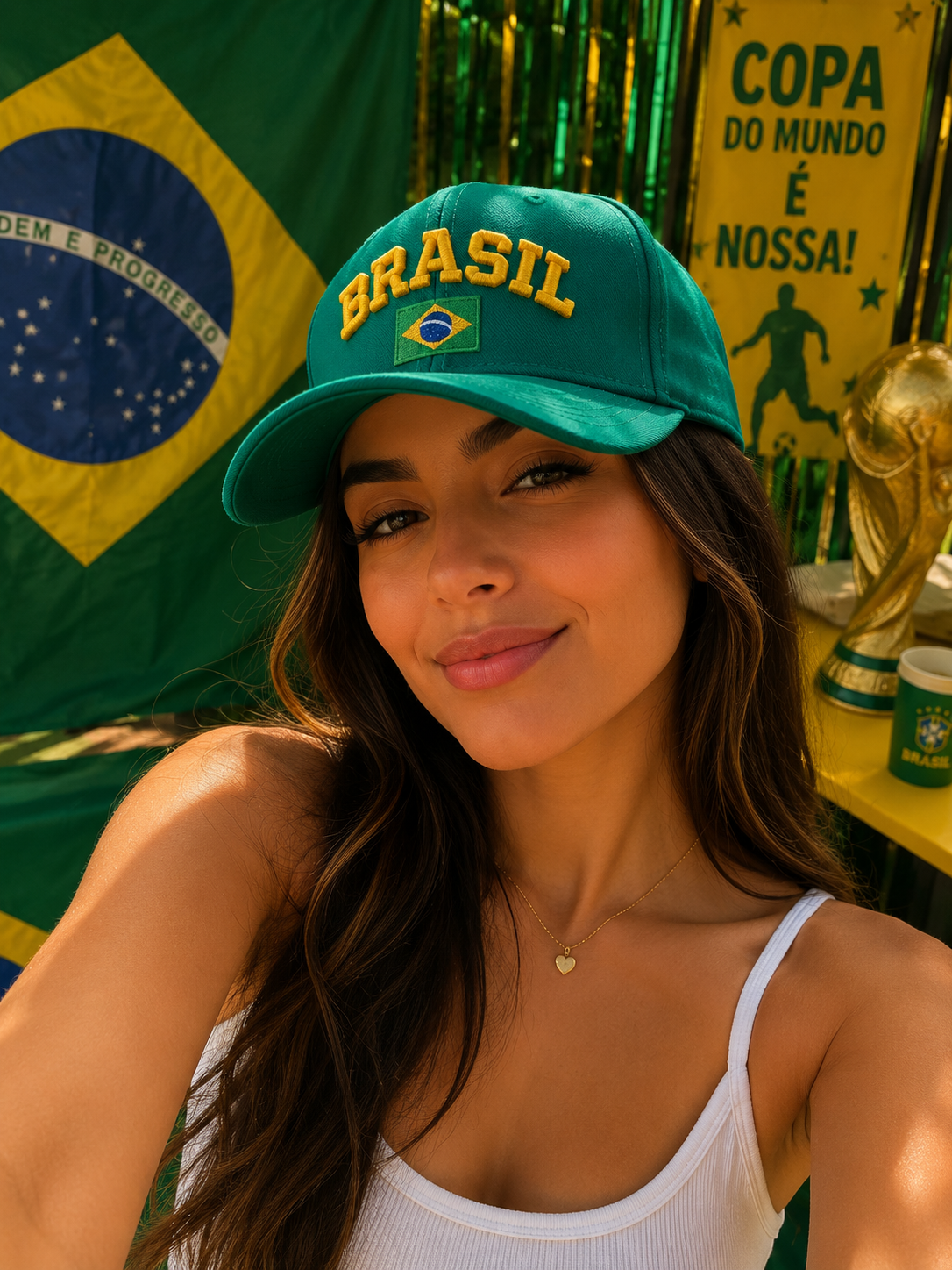 Bonés Brasil Unissex