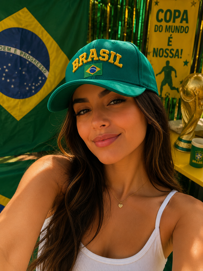 Bonés Brasil Unissex
