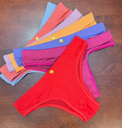 Calcinha POA elástico com viés em microfibra