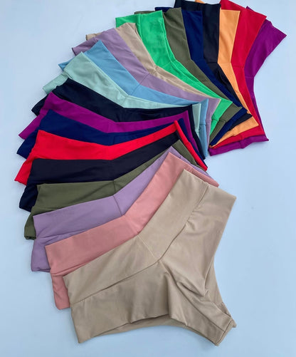 Calcinha pala média fio duplo