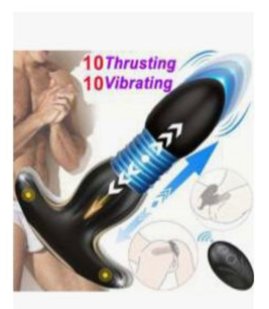 Dildo vibrador e plug