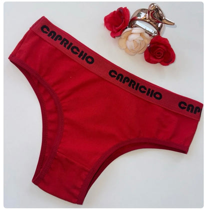 Calcinha pala média regular em algodão