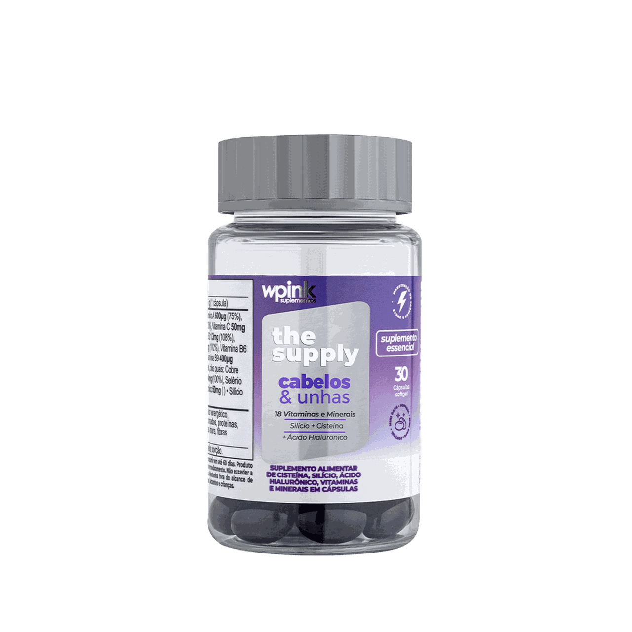 Vitamina Cabelos e Unhas Wpink