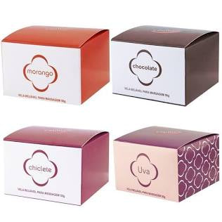VELA BEIJÁVEL PARA MASSAGEM