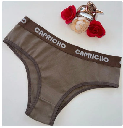 Calcinha pala média regular em algodão