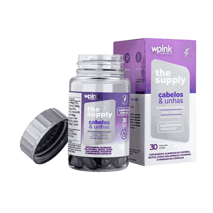 Vitamina Cabelos e Unhas Wpink