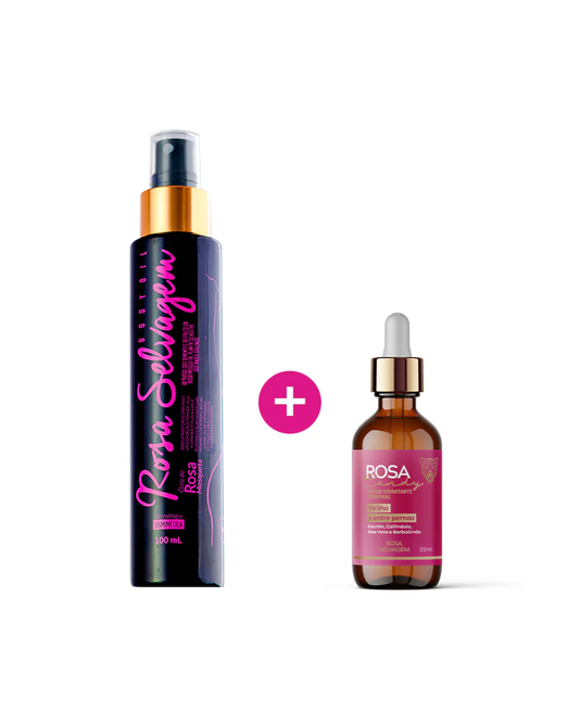 KIT Rosa Candy - Sérum Clareador Íntimo + Óleo