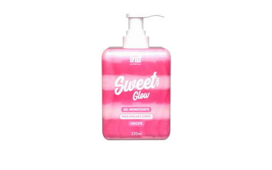 Sweet Glow Gel Aromatizante Hidratante Virilha e Corpo com Creme Intt 320 ml