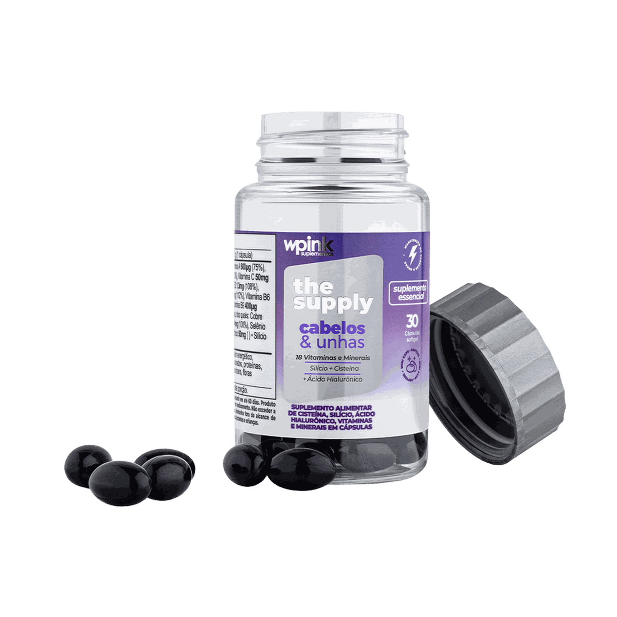 Vitamina Cabelos e Unhas Wpink