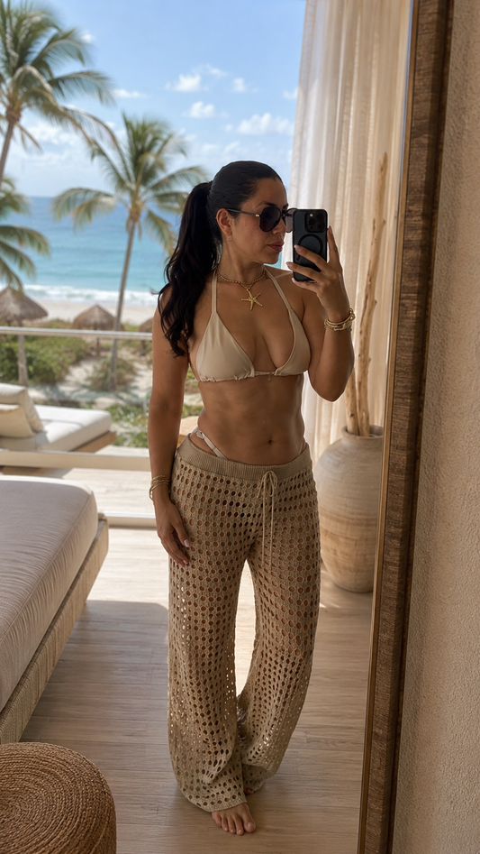 Conjunto Resort Beach Luxe 3 Peças