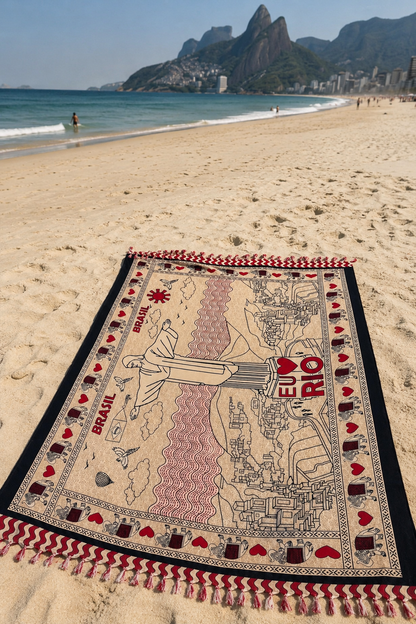 Canga de praia Cristo