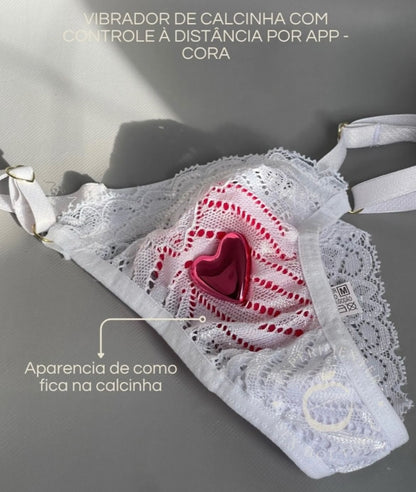 Vibrador wireless e também com ímã para calcinha
