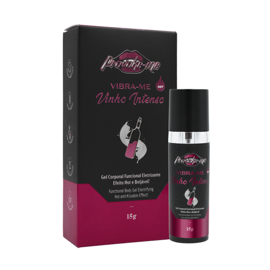 VIBRA-ME  - HOT GEL ELETRIZANTE BEIJÁVEL 15G PROVOKE-ME