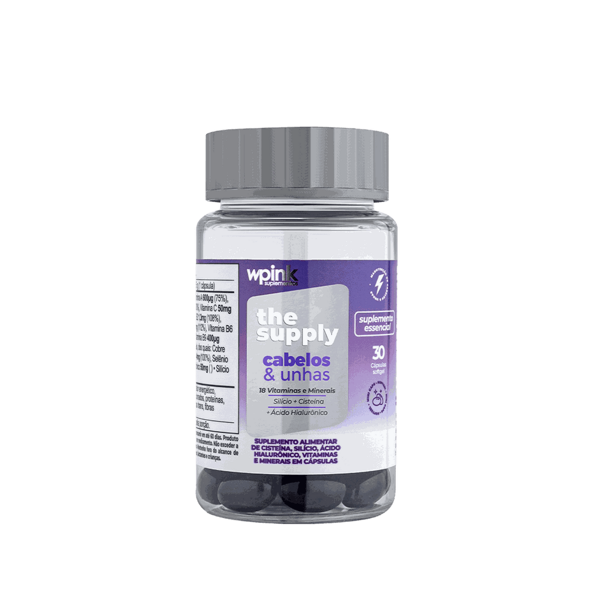 Vitamina Cabelos e Unhas Wpink